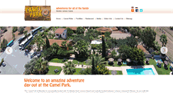 Desktop Screenshot of camel-park.com