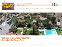 Tablet Screenshot of camel-park.com